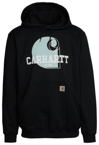 Carhartt Loose-Fit Midweight Logo Graphic Long-Sleeve Hoodie for Men | Bass  Pro Shops