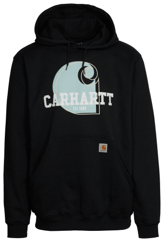 Carhartt Loose Fit Midweight Logo Graphic Long Sleeve Hoodie for Men