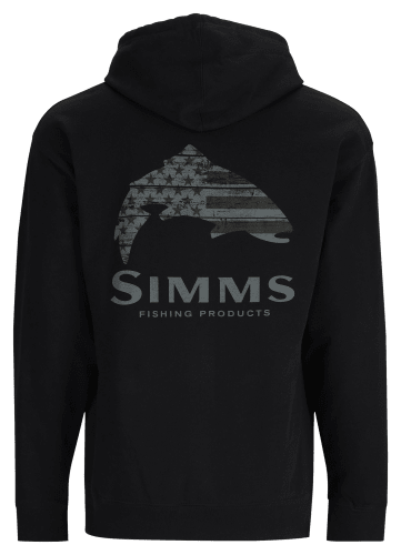 Simms Wooden Flag Trout Long-Sleeve Hoodie for Men