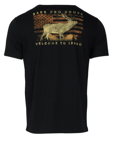 Bass Pro Shops Idaho Elk Freedom Short-Sleeve T-Shirt for Men