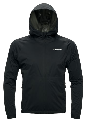 Whitewater Men's Waterproof Packable Rain Jacket, Large, Black