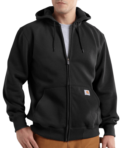 Carhartt Rain Defender Loose Fit Heavyweight Full Zip Long Sleeve Sweatshirt for Men