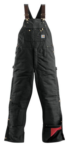 Men's Carhartt Insulated Duck Zip-To-Thigh Bib Overalls