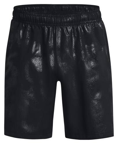 Men's Under Armour Woven Emboss Shorts Large Black