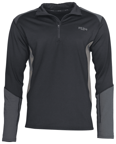 Tek Gear Performance Fleece pullover mens L black long sleeve top