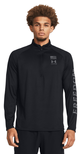 Under Armour Freedom Tech Half-Zip Long-Sleeve Pullover for Men