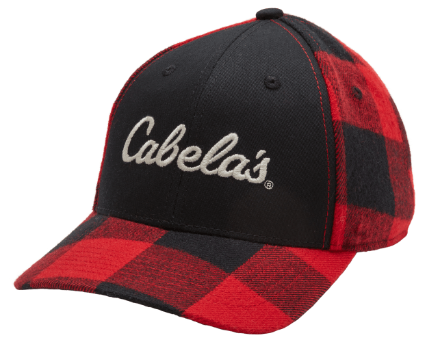 Cabela's Flannel Buffalo Plaid Cap