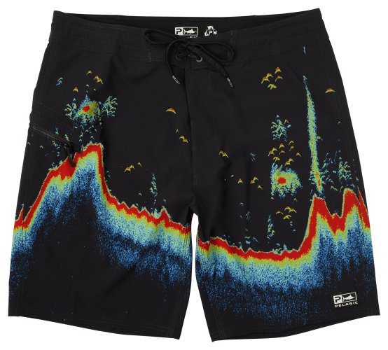 Pelagic Strike Open Seas Camo Boardshorts for Men