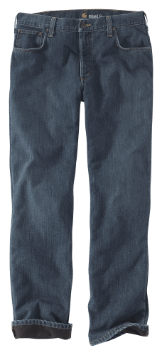 RedHead Fleece-Lined Relaxed Fit Denim Jeans for Men