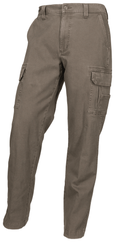 RedHead Fulton Flex Fit Flannel-Lined Cargo Pants for Men - Brown - 44x32