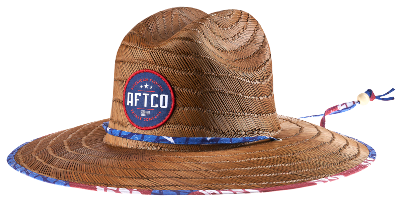 AFTCO Boatbar Straw Hat