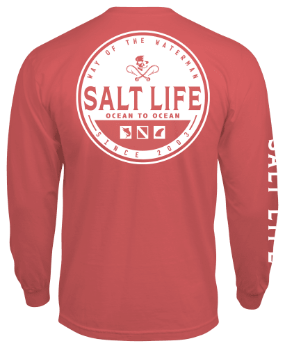 Salt Life Ocean to Ocean Long-Sleeve Pocket T-Shirt for Men | Cabela's