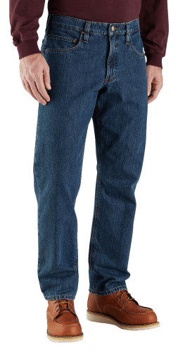 Carhartt Relaxed-Fit Straight-Leg Lined Jeans for Men
