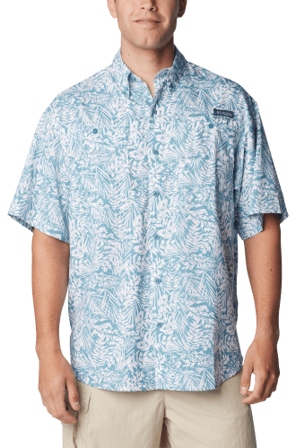 Columbia men's button down short sleeve shirts clearance