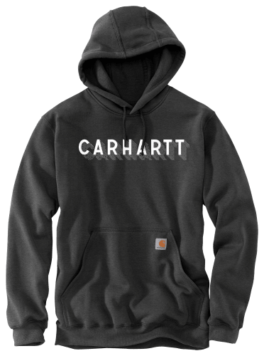 Carhartt Rain Defender Loose-Fit Midweight Graphic Logo Long-Sleeve Hoodie  for Men