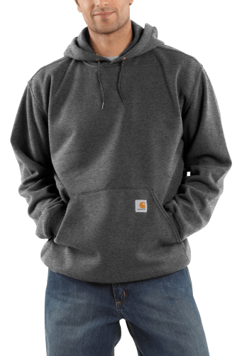 Loose Fit Hoodie - Gray - Men