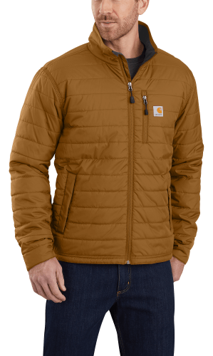 Carhartt Women's Brown Polyester Puffer Vest (Small)