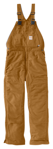 Carhartt Flame-Resistant Unlined Duck Bib Overalls for Men