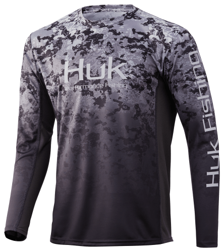 Huk Men's Icon X Long Sleeve Fishing Shirt with Sun Protection