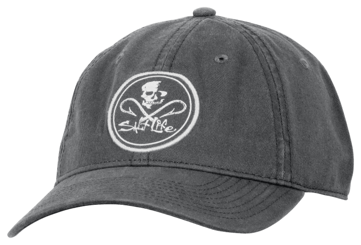 Salt Life Gaffed Twill Hat - Charcoal