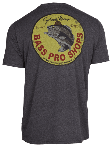 Bass Pro Shops 50th Anniversary Brown Derby Logo Short-Sleeve T-Shirt for  Men