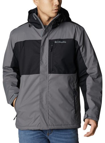 Columbia Omni Shield Mens Jacket Black Size M Waterproof