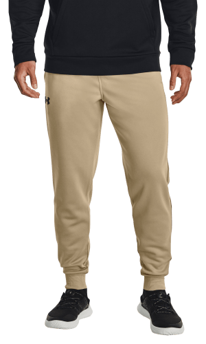 Under Armour khaki jogger pants womens size medium tapered pockets elastic  waist 