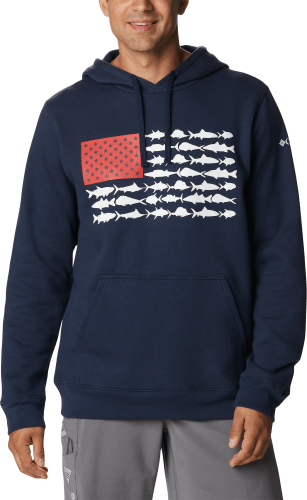 Columbia PFG Fish Flag II Long-Sleeve Hoodie for Men