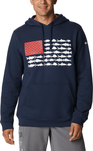 PFG Fish Flag Hoodie - Mens – Blue Ridge Inc