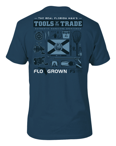 FloGrown Fishing Tools of the Trade Short-Sleeve T-Shirt for Men