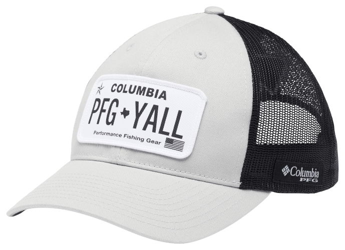 Columbia PFG Trucker Patch Snapback - O/S - Grey