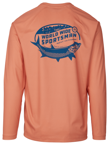 World Wide Sportsman Sublimated Fish Graphic Long-Sleeve T-Shirt