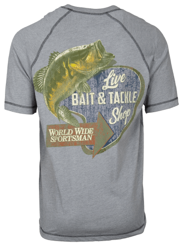 World Wide Sportsman Vintage Bait and Tackle Short-Sleeve T-Shirt for Men