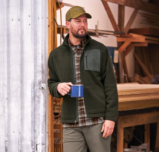 Cabela's berber fleece hoodie sales