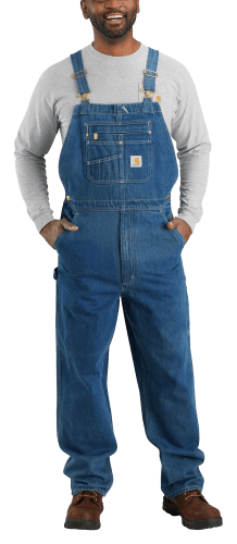 Blue on sale jean bibs