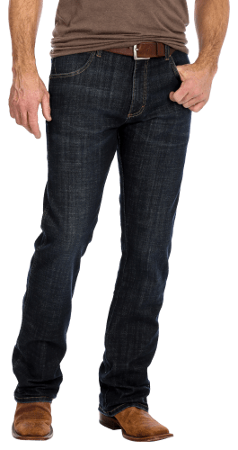 Wrangler Men's Retro Slim Fit Straight Leg Jeans