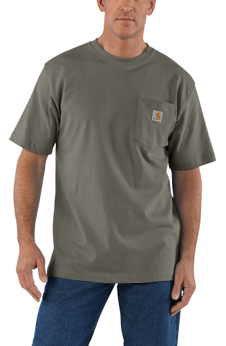 Carhartt Loose Fit Heavyweight Short Sleeve Pocket T Shirt for Men