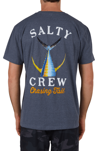 AFTCO Shoreline AOP UVX Crew-Neck Long-Sleeve T-Shirt for Men