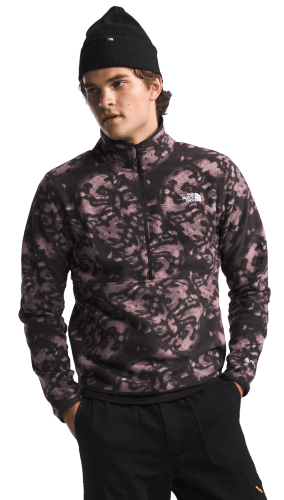 The north face men's glacier alpine quarter zip pullover hot sale