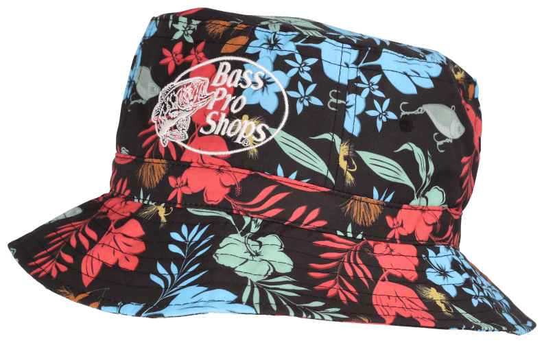 Bass Pro Shops Low Crown Hawaiian Bucket Hat Bass Pro Shops