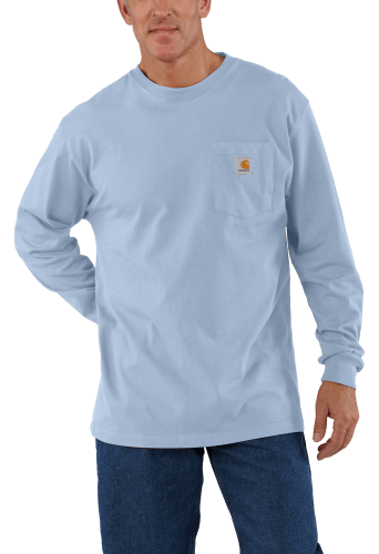 Embroidered Under Armour Men's White Performance Long-Sleeve Cotton T-Shirt