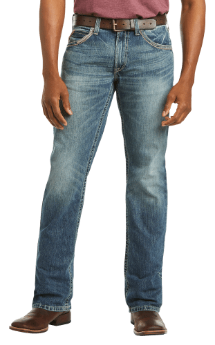 Ariat Men's M5 Slim Stretch Coltrane Stackable Straight Leg Jeans