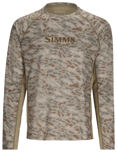 Simms Challenger Solar Crew-Neck Long-Sleeve Shirt for Men