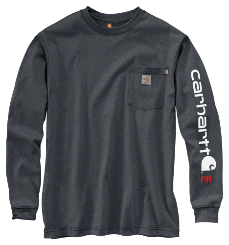 Carhartt Force Flame Resistant Loose Fit Midweight Logo Graphic