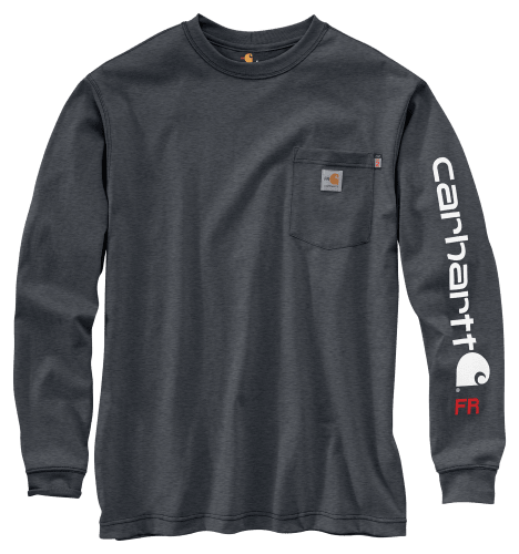 Carhartt Flame-Resistant Carhartt Force Cotton Long-Sleeve T-Shirt for Men