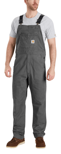 Carhartt Loose Fit Firm Duck Insulated Bib Overalls for Men