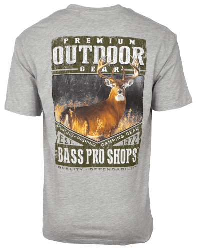 Bass Pro Shops Premium Outdoor Gear Buck Short-Sleeve T-Shirt for Men