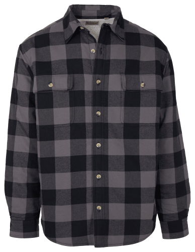 RedHead Sherpa Lined Plaid Long Sleeve Shirt for Men