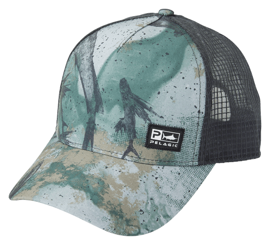 Pelagic Echo Open Seas Performance Trucker Cap