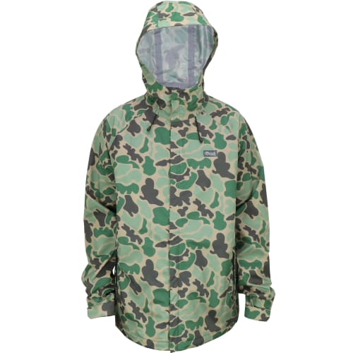 Marsh Wear Gulfport Rain Jacket Green Camo
